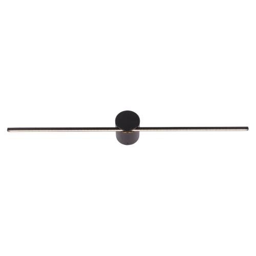 PIN S stenska svetilka LED 6W dnevno bela IP44 črna - 3
