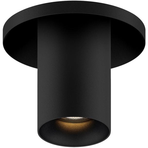 DEA CHARON XS stropna svetilka LED črno/črna mat