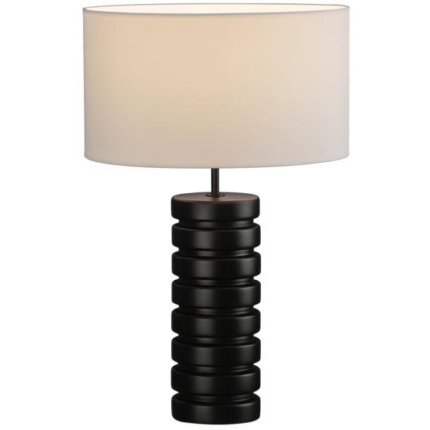 SHARM namizna svetilka E27 črna