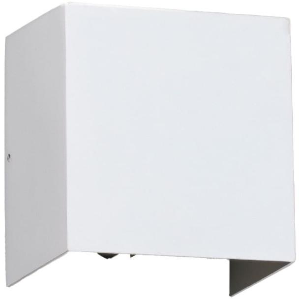 OLAN WHITE stenska svetilka LED bela