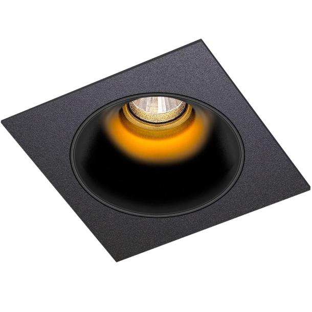 DEA AMOR S stropna svetilka LED črno/črna sijaj