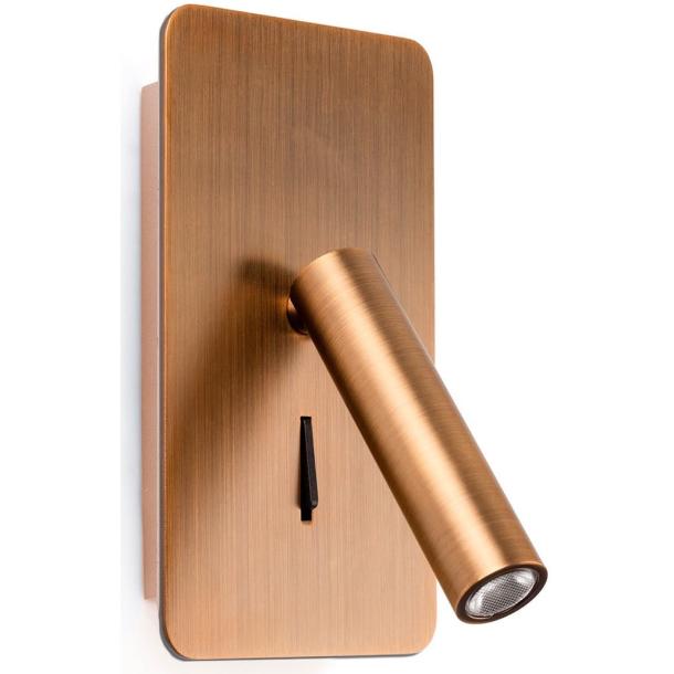 SUAU BRONZE stenska svetilka LED bron