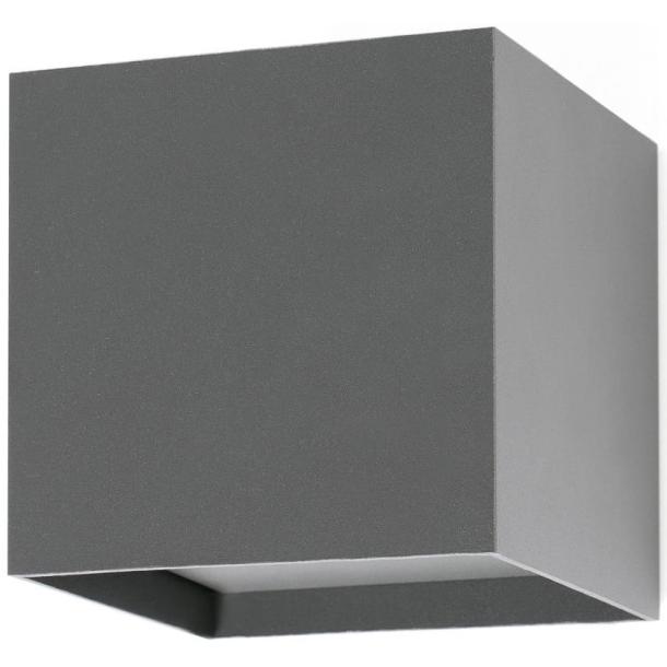 OLAN DARK GREY stenska svetilka LED temno siva