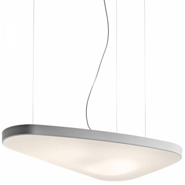 PETALE viseča svetilka LED zatemnilna bela