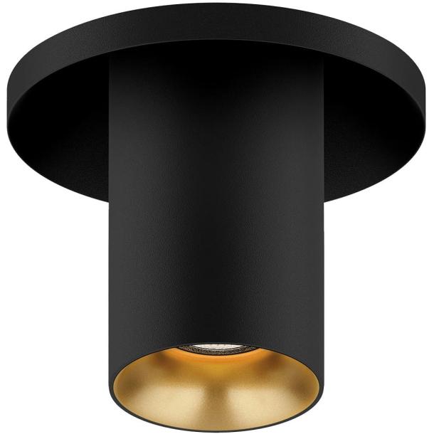 DEA CHARON XS stropna svetilka LED črno/zlata