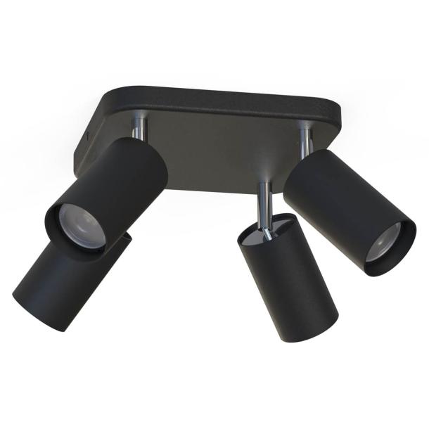 EYE SPOT IV stenska svetilka GU10 črna