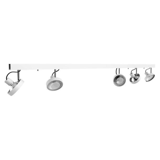 CROSS V stropna svetilka GU10 ES111 bela/antracit