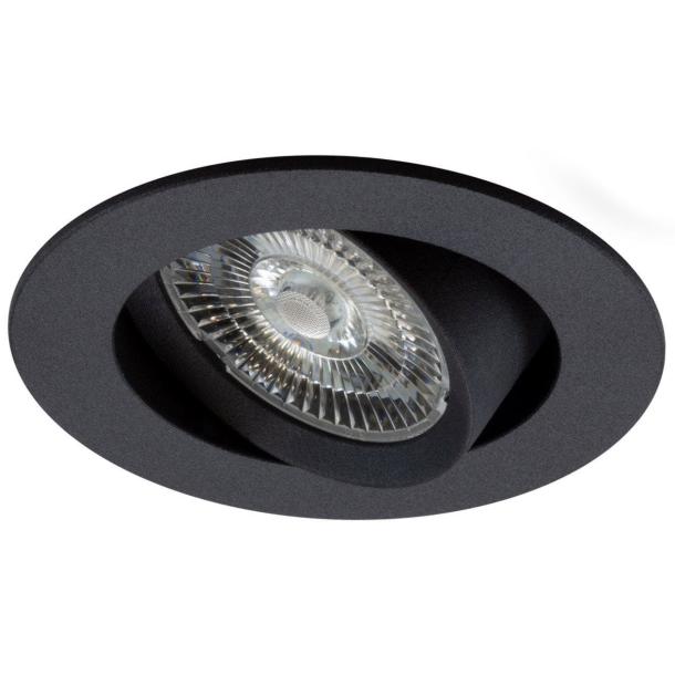 SLIM68 stropna svetilka LED zatemnilna črna