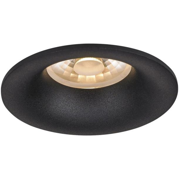 PICCOLO LENTE stropna svetilka LED črna