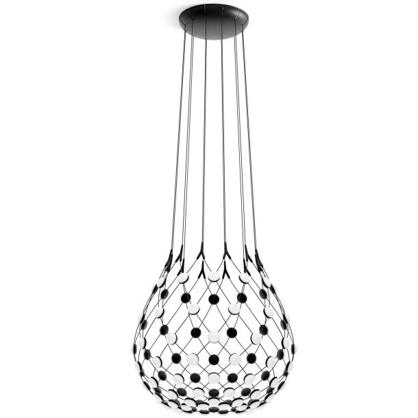 MESH viseča svetilka LED zatemnilna bela