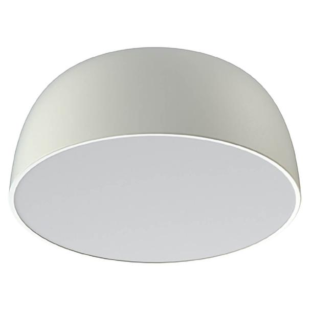 SATELLITE S stropna svetilka E27 okrogla siva/bela