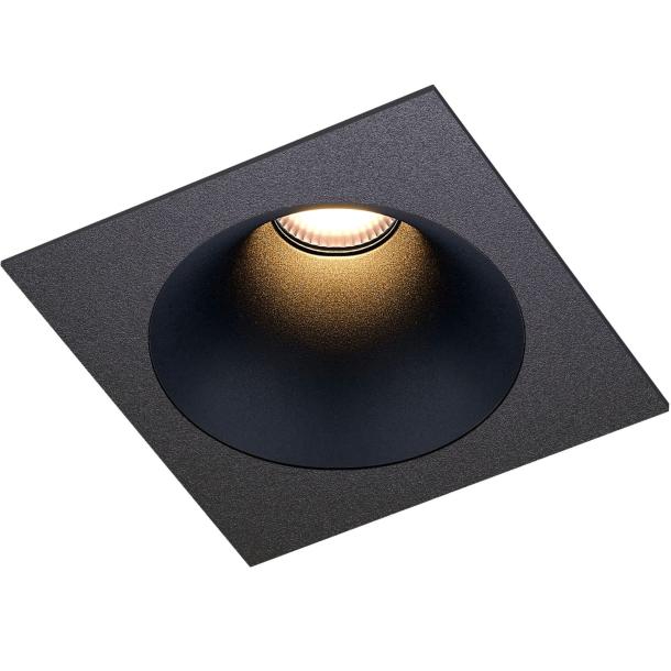 DEA AMOR M stropna svetilka LED črno/črna mat