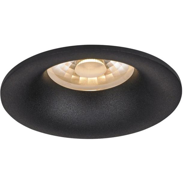 PICCOLO LENTE stropna svetilka LED črna