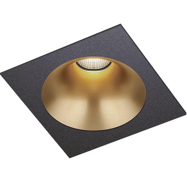 DEA AMOR M stropna svetilka LED črno/zlata