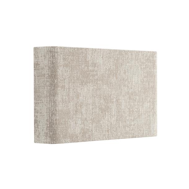 CEDRO B stenska svetilka G9 pravokotna bež/bela