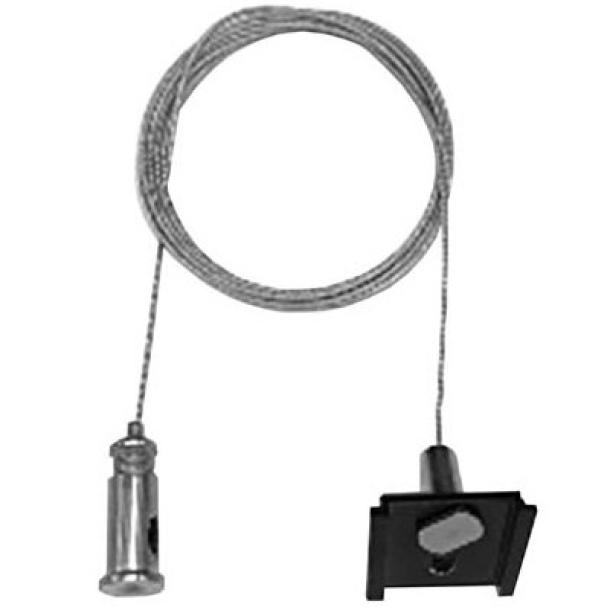 MAGNA-PE obešalni set 1F črn 2m