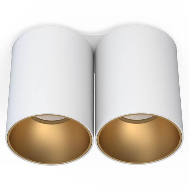 EYE TONE II stropna svetilka GU10 bela/zlata