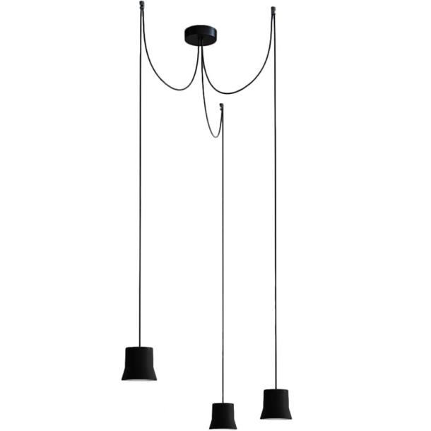 GIO CLUSER viseča svetilka LED bela