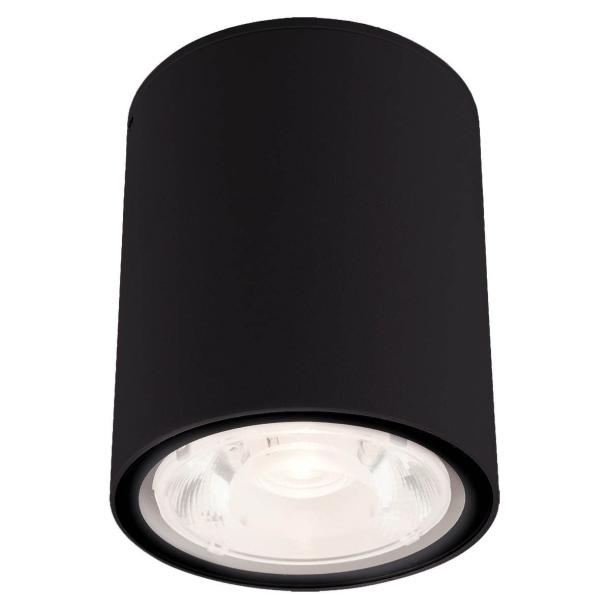 EDESA M stropna svetilka LED 6W toplo bela IP54 črna