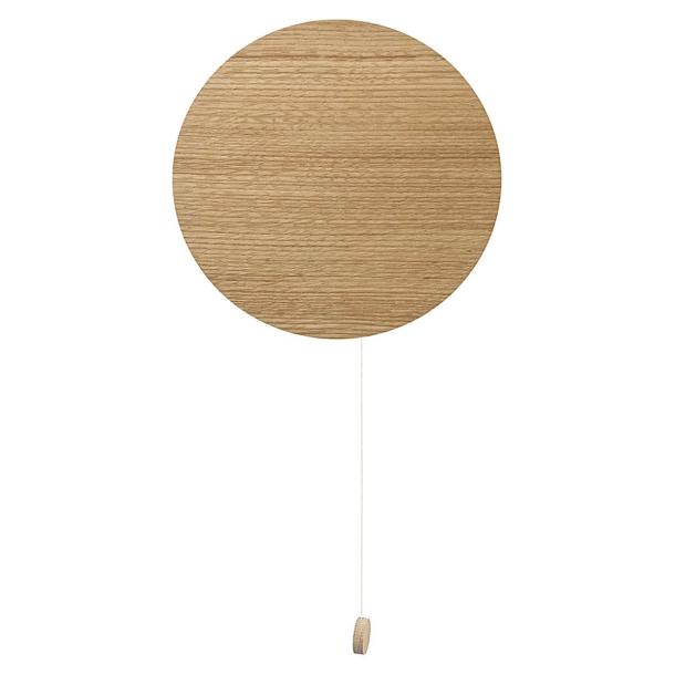 MINIMAL OAK stenska svetilka G9 naravna/črna