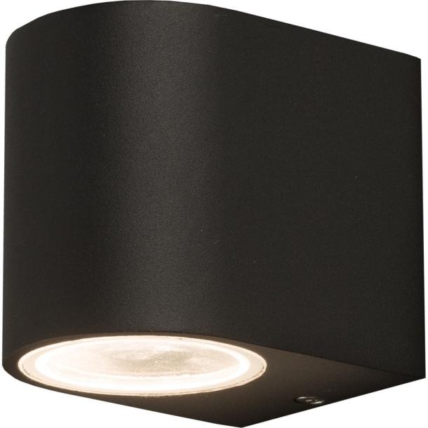 NICO I stenska svetilka GU10 IP54 ovalna antracit