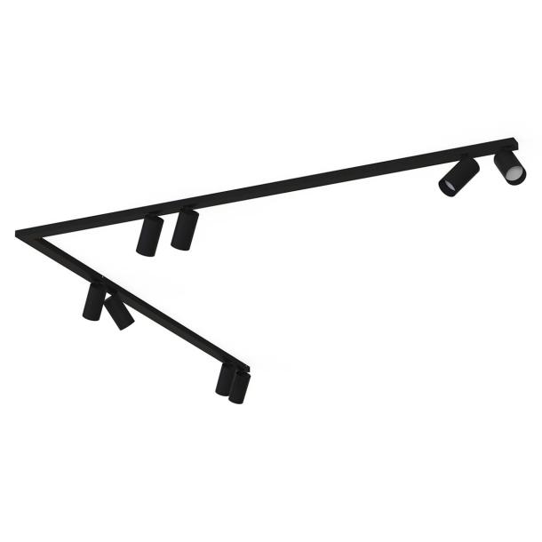 MONO CORNER VIII stropna svetilka GU10 črna