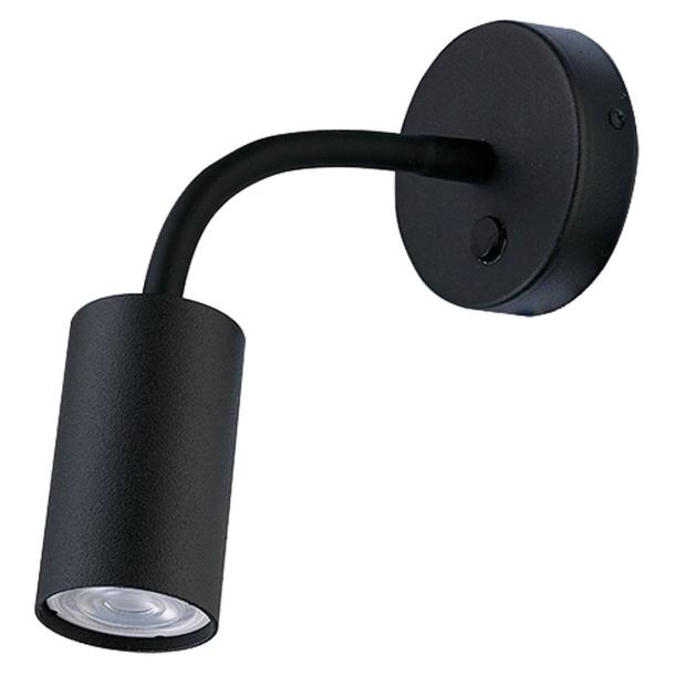 EYE FLEX S stenska svetilka GU10 črna