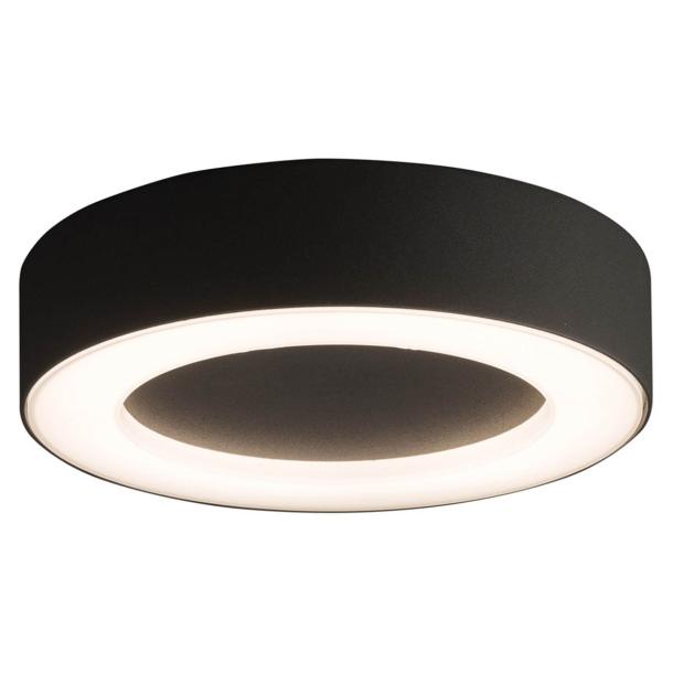 MERIDA stropna svetilka LED 12W toplo bela IP54 antracit/bela