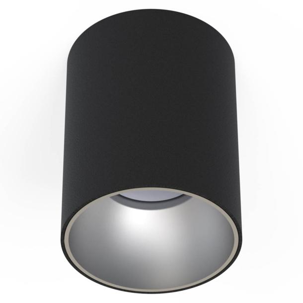 EYE TONE stropna svetilka GU10 črna/srebrna