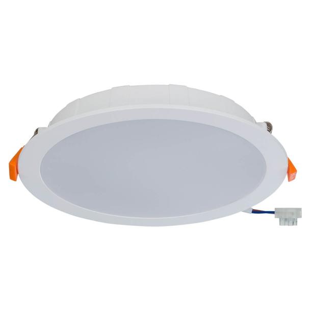 KOS panel LED 24W toplo bela IP44/20 okrogel bel