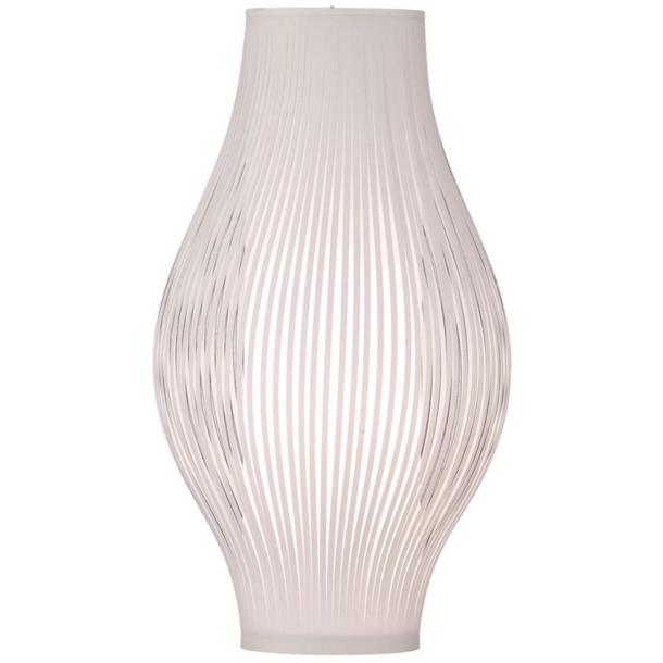 MIRTA stoječa svetilka E27 bela