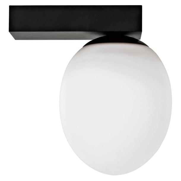 ICE EGG C stenska svetilka G9 IP44 črna/bela