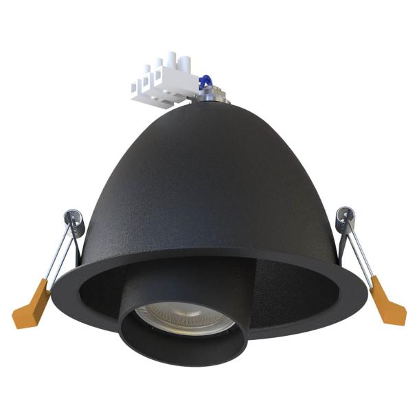 DOT stropna svetilka GU10 črna