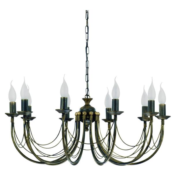 ARES X viseča svetilka E14 črna