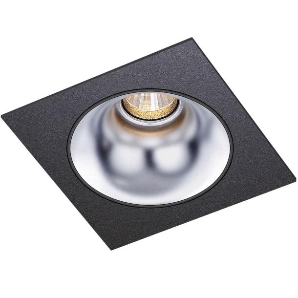 DEA AMOR S stropna svetilka LED črno/srebrna