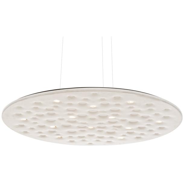 SILENT FIELD 2.0 viseča svetilka LED zatemnilna bela