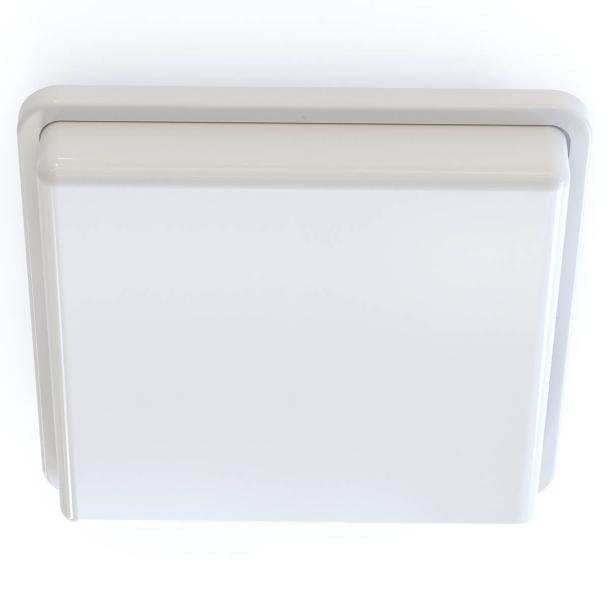 TAHOE II stropna svetilka E27 IP44 kvadratna bela