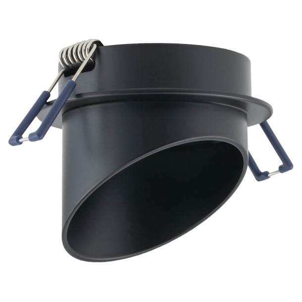 SOLTA stropna svetilka GU10 okrogla črna