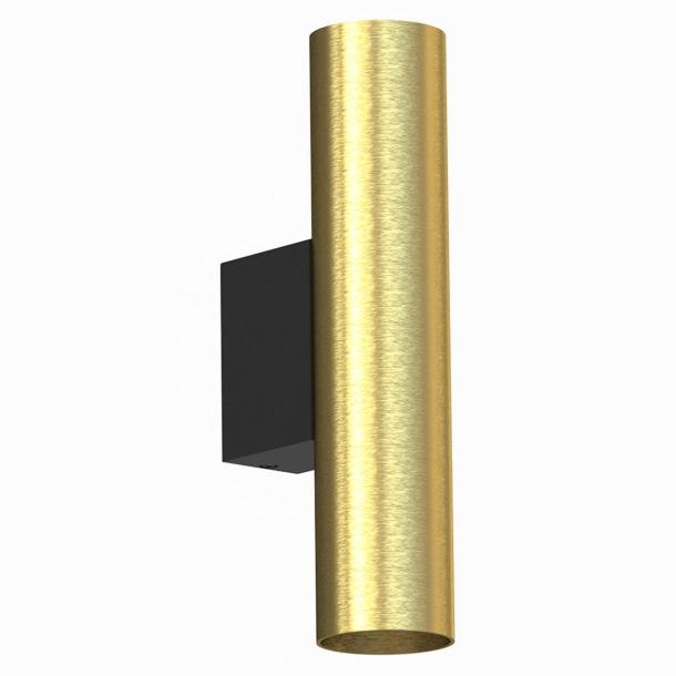 FOURTY M stenska svetilka GU10 R35 okrogla medenina/črna