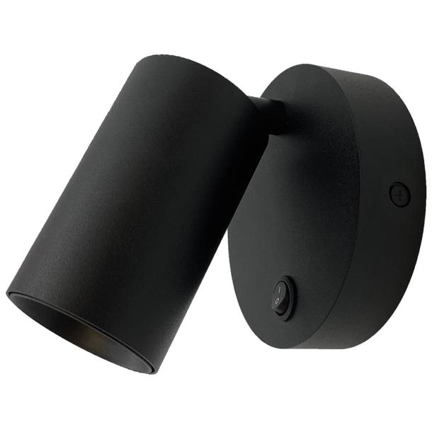 GINA stenska svetilka GU10 črna