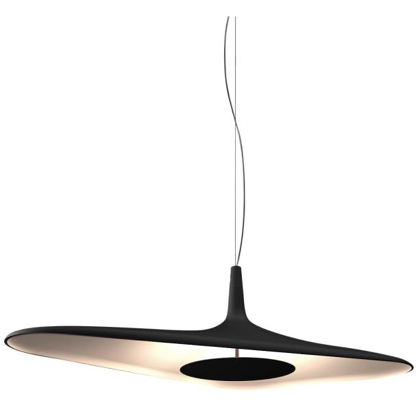 SOLEIL NOIR viseča svetilka LED zatemnilna črna