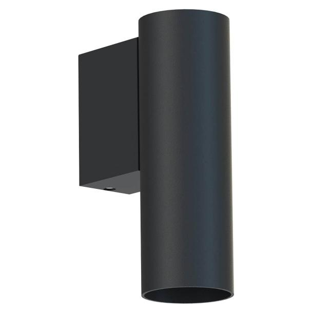 FOURTY S stenska svetilka GU10 R35 okrogla črna