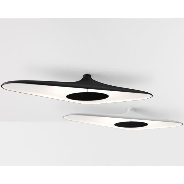 SOLEIL NOIR stenska svetilka LED zatemnilna belo-črna