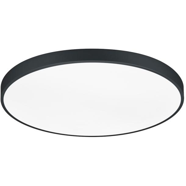 WACO L stropna svetilka LED zatemnilna črna