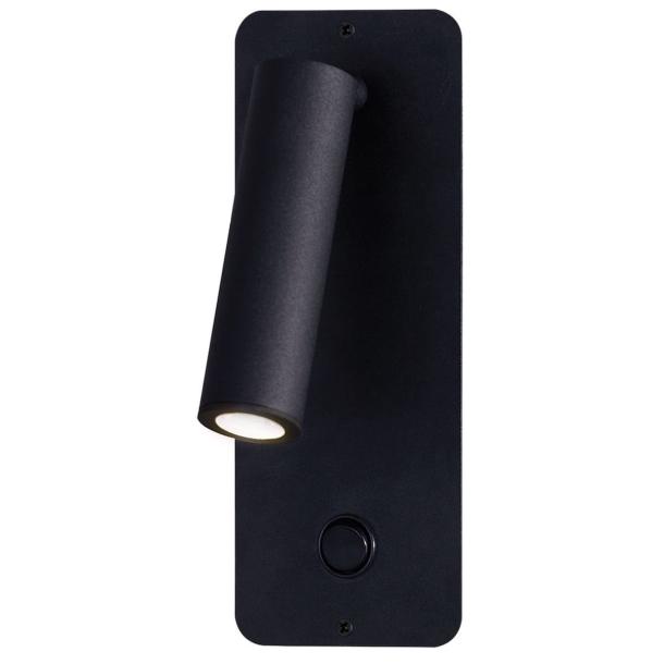 ARON stenska svetilka LED črna