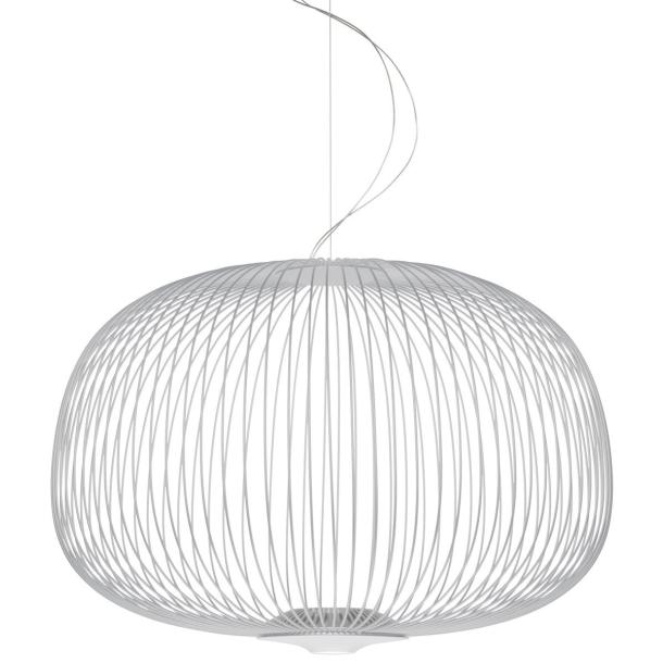 SPOKES 3 viseča svetilka LED zatemnilna bela