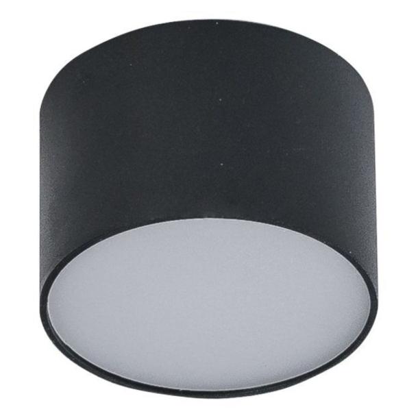 Monza R 8 LED stropna svetilka 5W 4000K črna