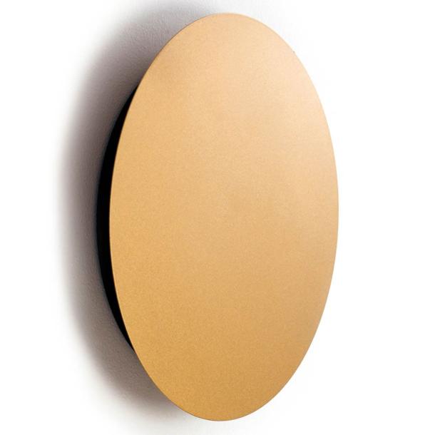 RING M stenska svetilka LED 10W toplo bela okrogla zlata/črna