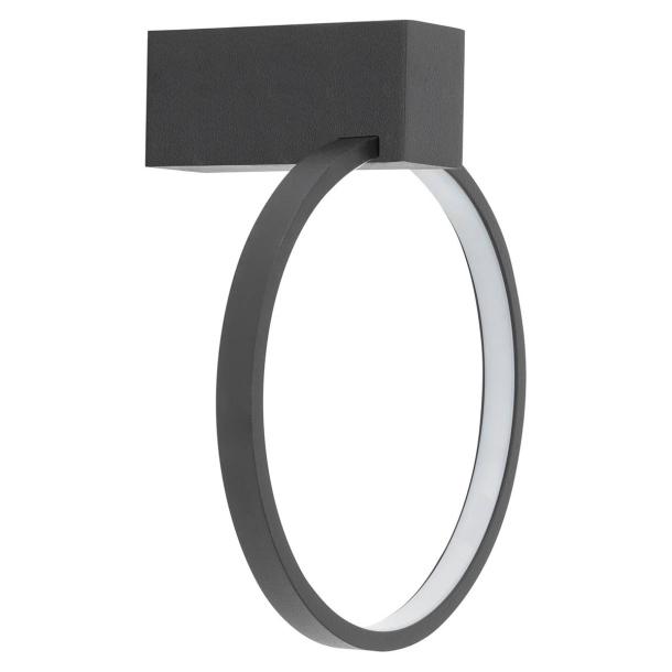 CIRCOLO XS stenska svetilka LED 9W dnevno bela okrogla črna/bela