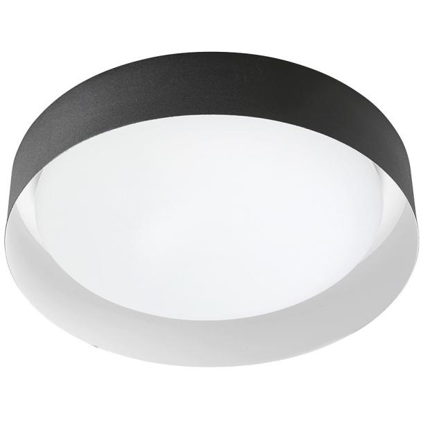 CREW 2 M stenska svetilka LED belo/črna